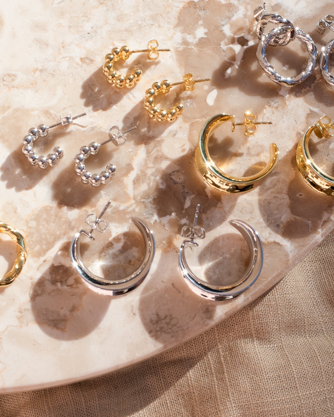 Margot Hoops- Silver