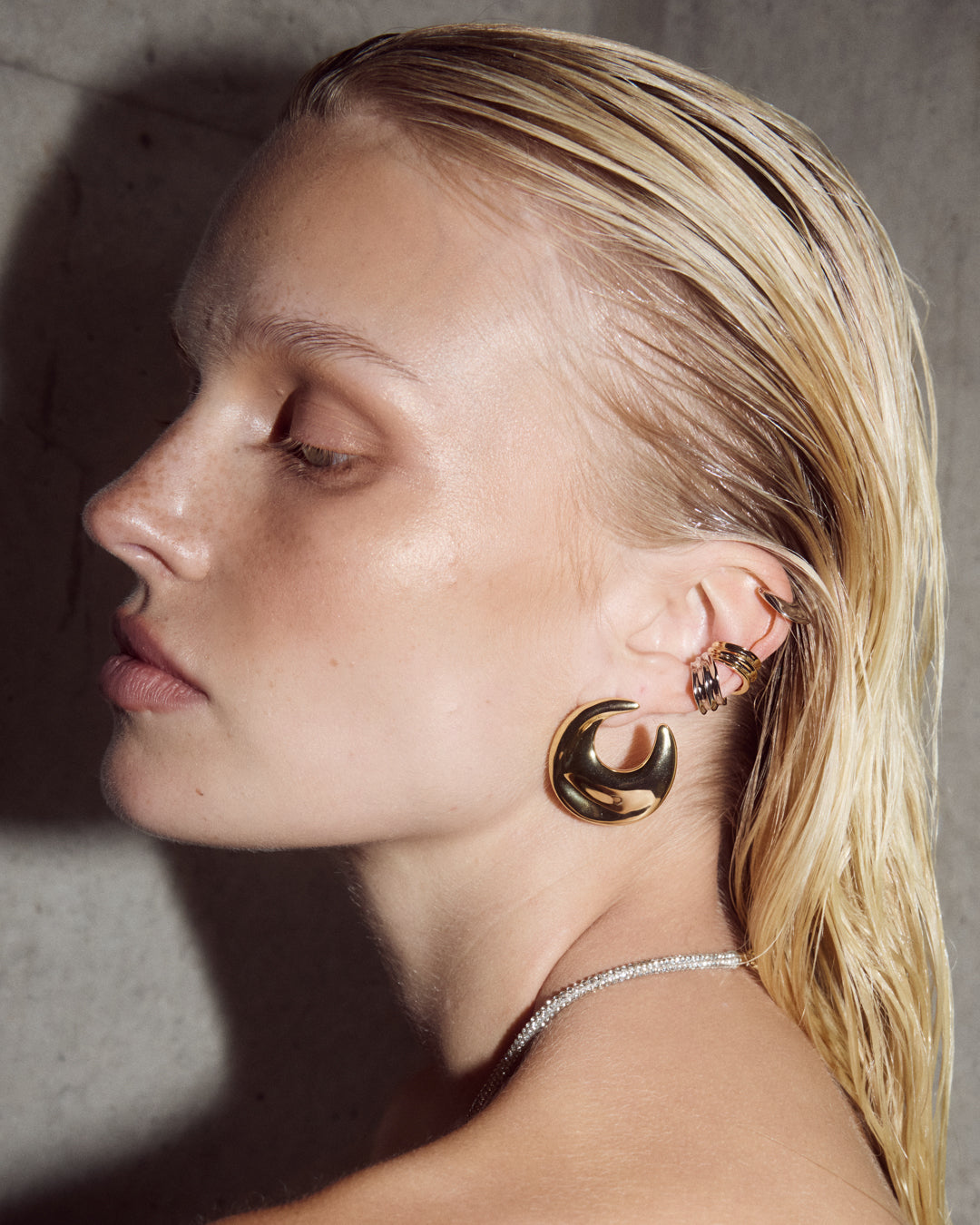 The Mercury Disc Ear Cuff Set