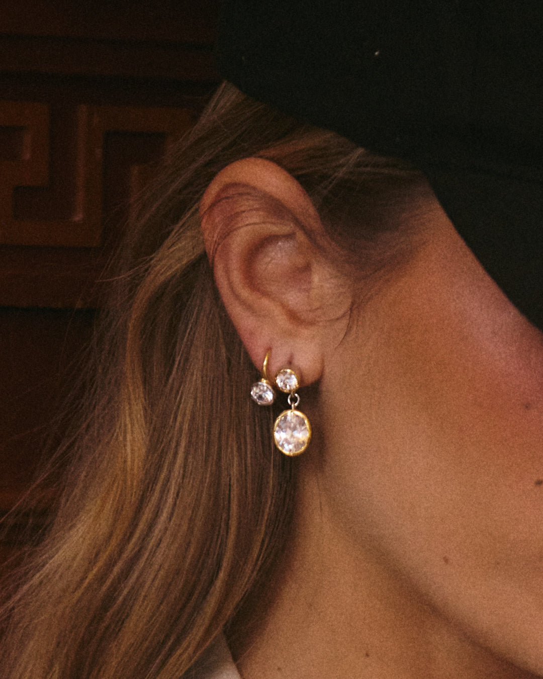 The Marais Hook Earring- Gold (Ships Late April)