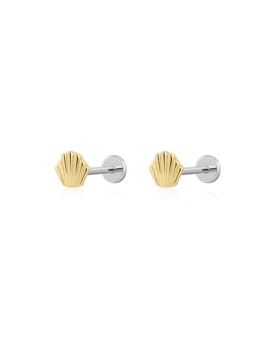 The Art Deco Fan Studs