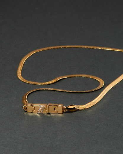 BF Herringbone Chain- Gold