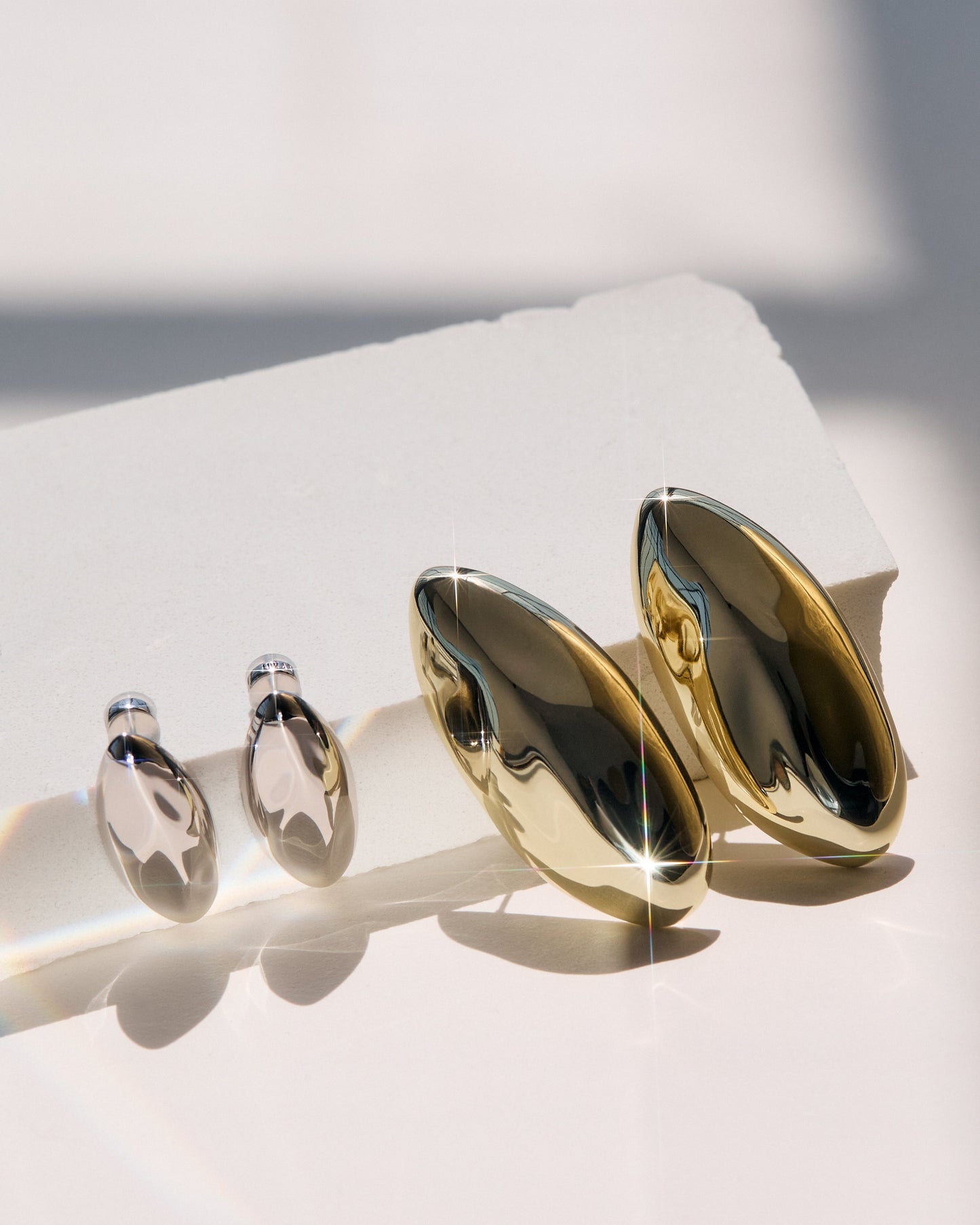 The Chrome Orb Studs
