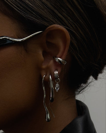 Drip Drop Threader Earrings