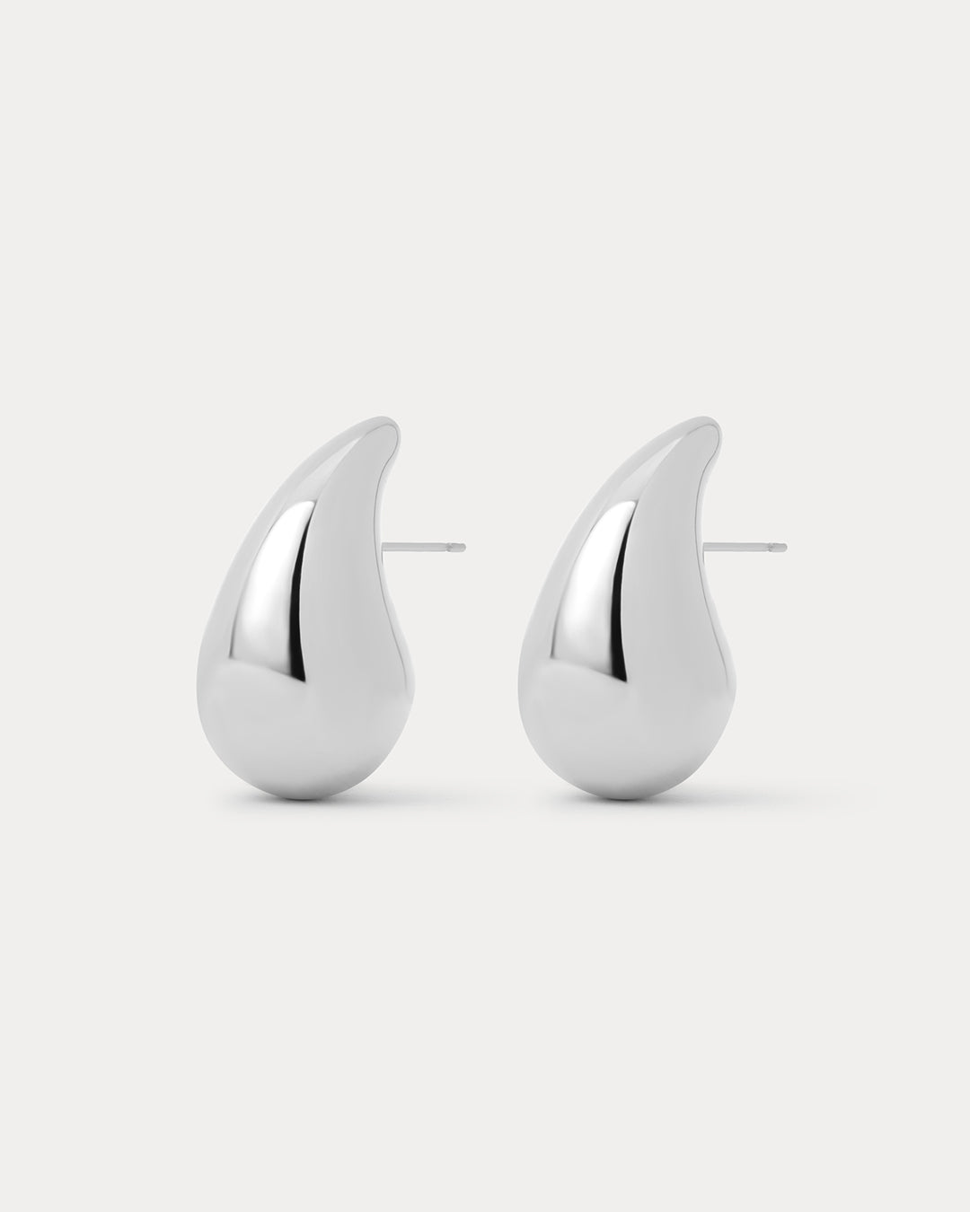 Gia Hoops- Silver