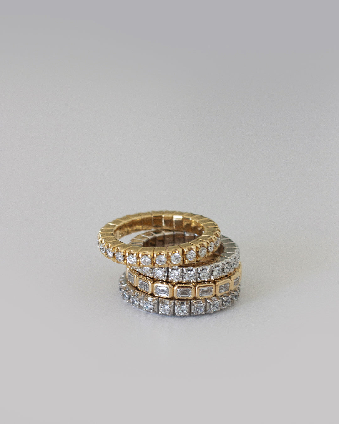 The 24/7 Flex Eternity Band- Emerald Cut
