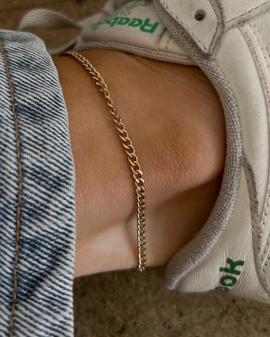 Virgo Energy Anklet- Silver