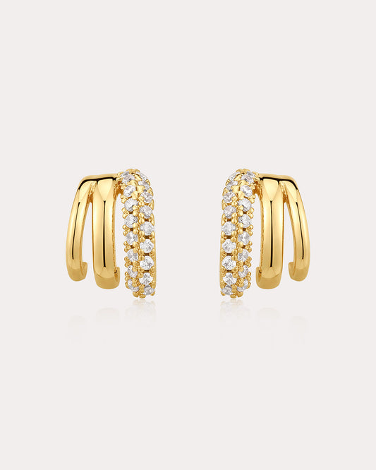 The Multi Piercing Huggies (Gold Ships Late March)