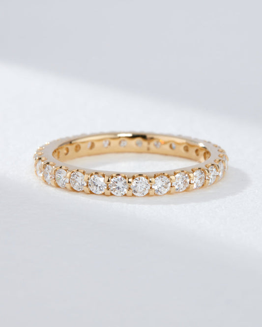 The Perfect Diamond Eternity Band
