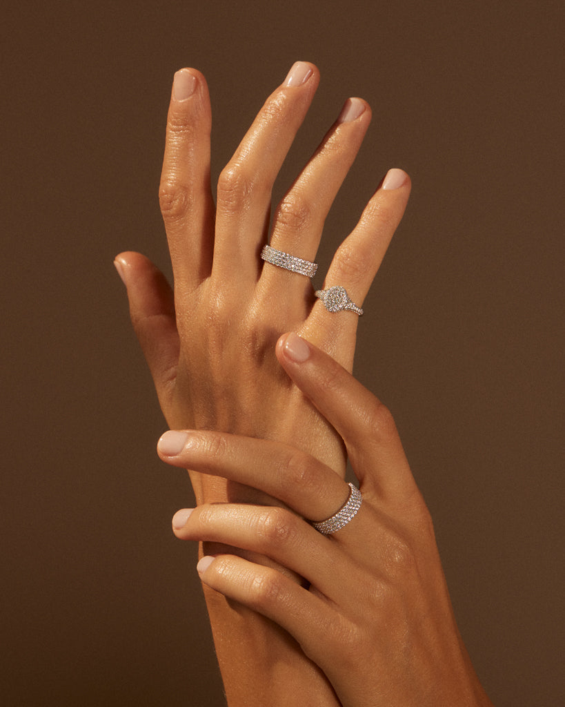The Perfect Pave Signet Ring