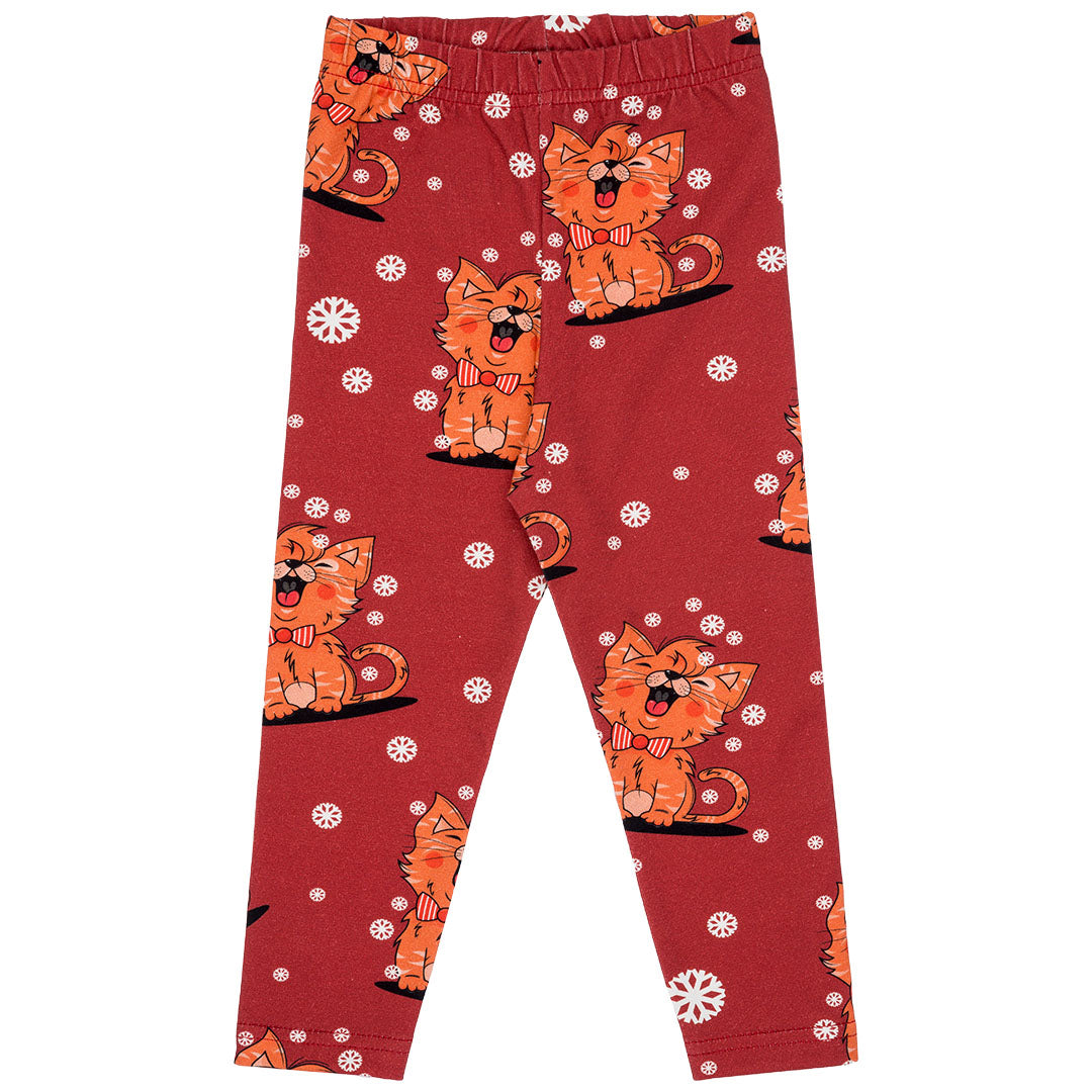 Leggings- meow meow: Size 12-18M