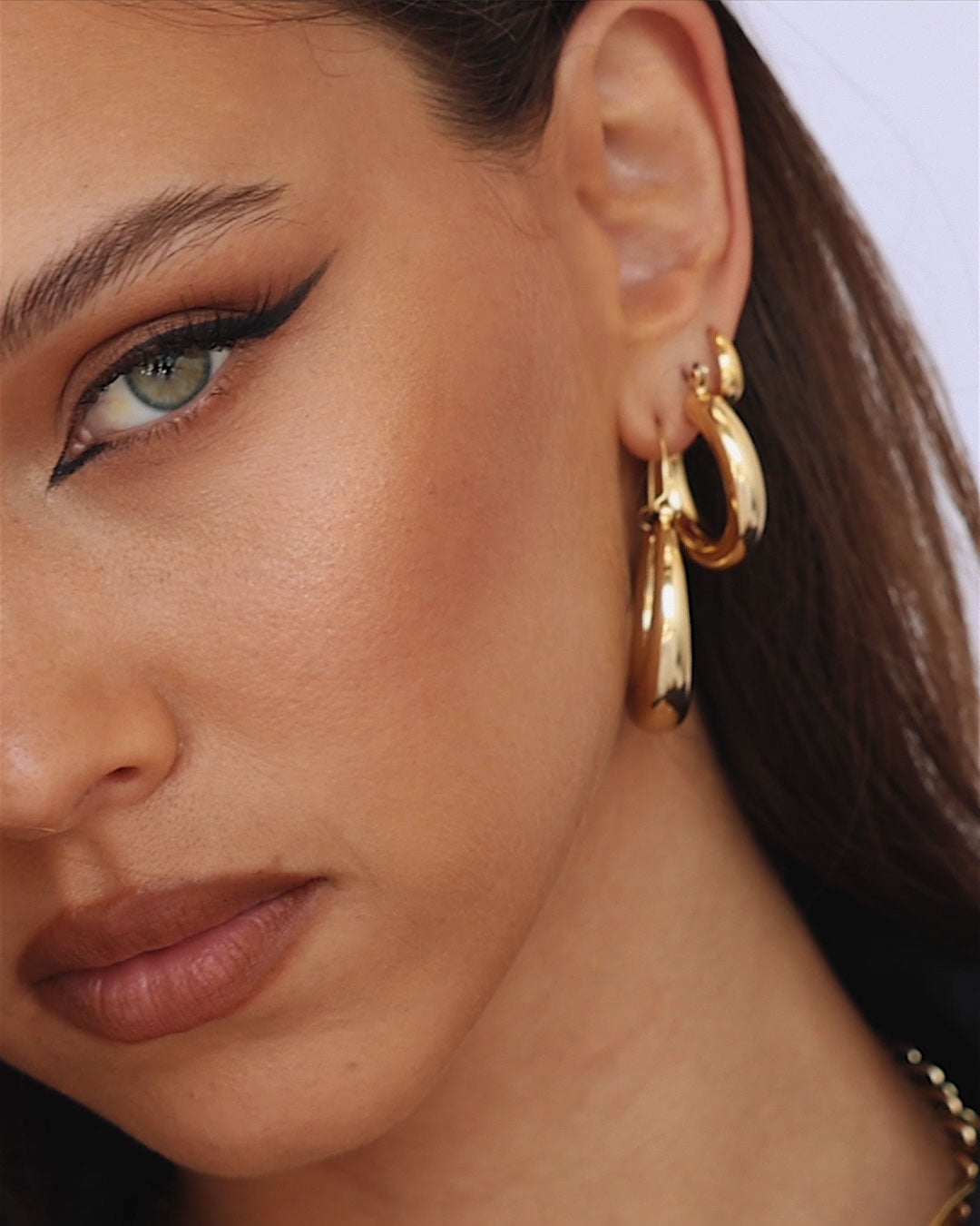 Baby Amalfi & Marbella Hoops - Gold