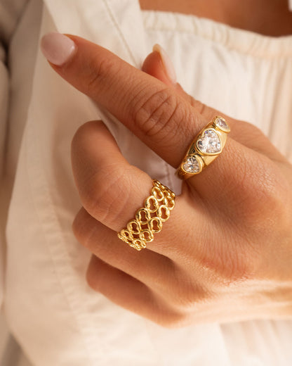 The Metal Lace Ring