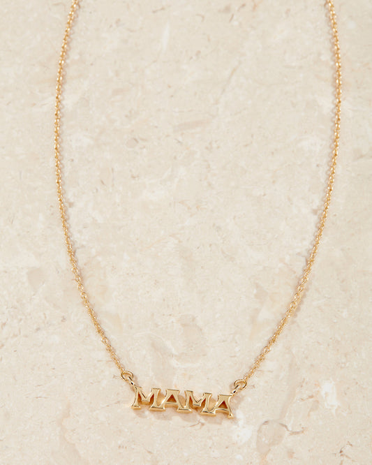 The Mini Nameplate Necklace [Vintage]