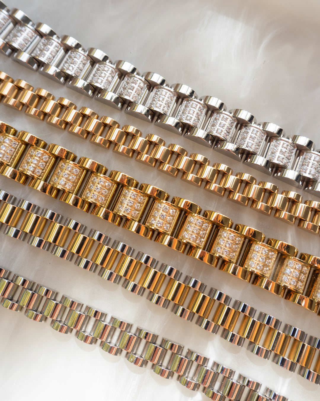 Timepiece Bracelet- Silver