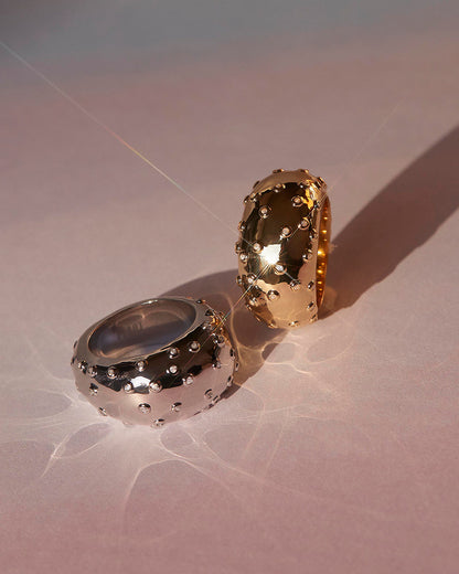 The Pave Molten RIng