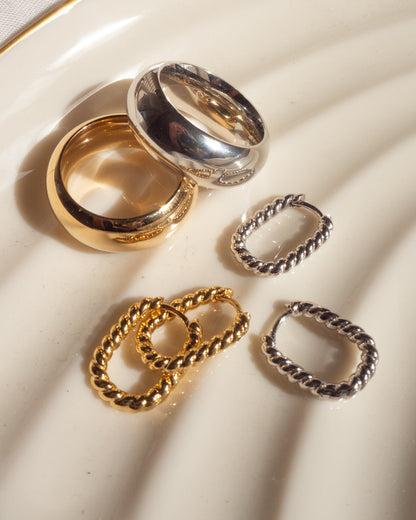 XL Amalfi Ring- Gold