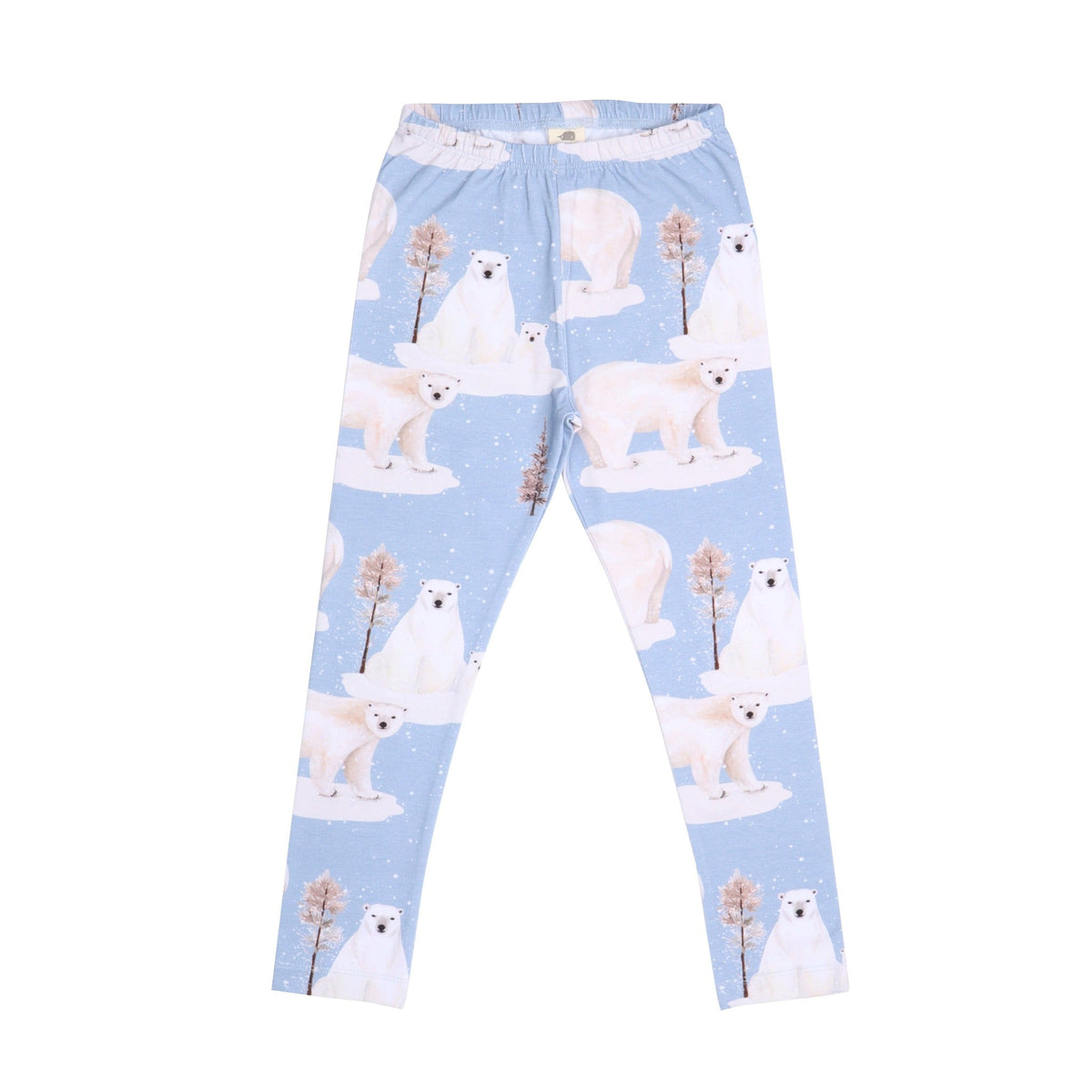 Leggings- polar bear family: Size 6-9M