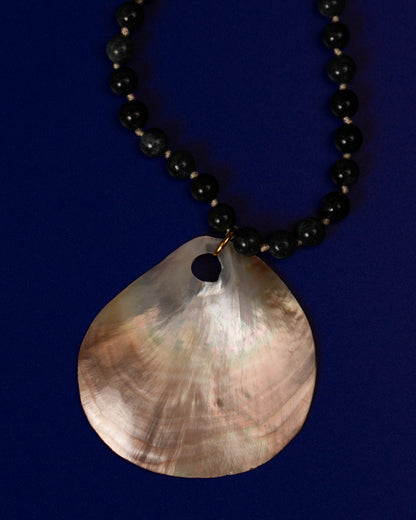 The Mallorca Shell Pendant Necklace