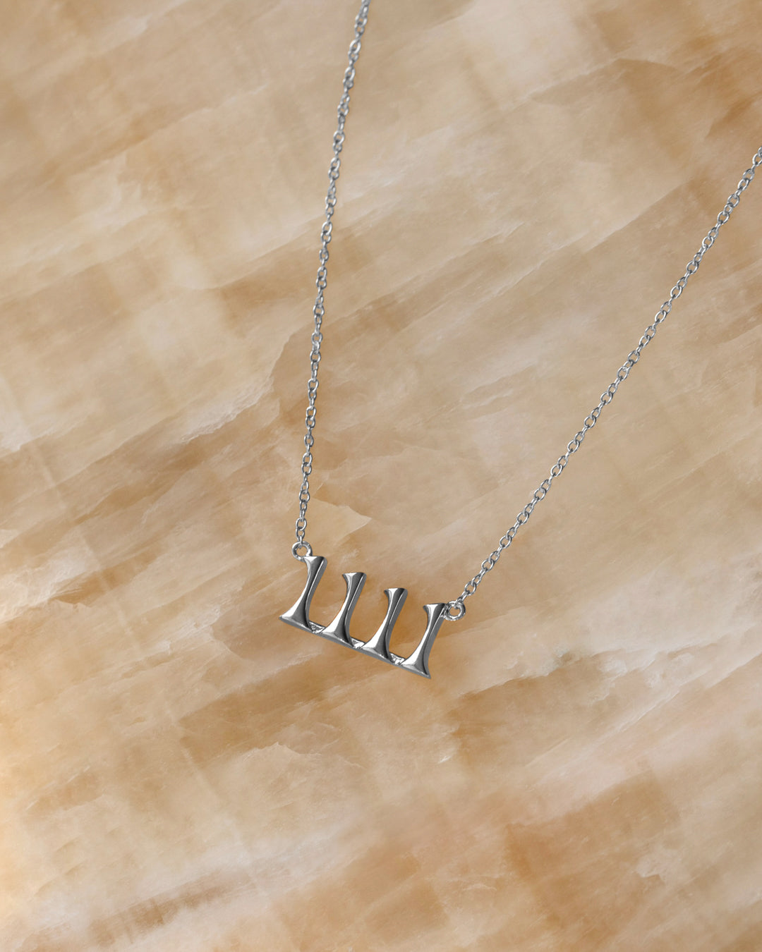 The Nameplate Necklace- Angel Numbers [Vintage]