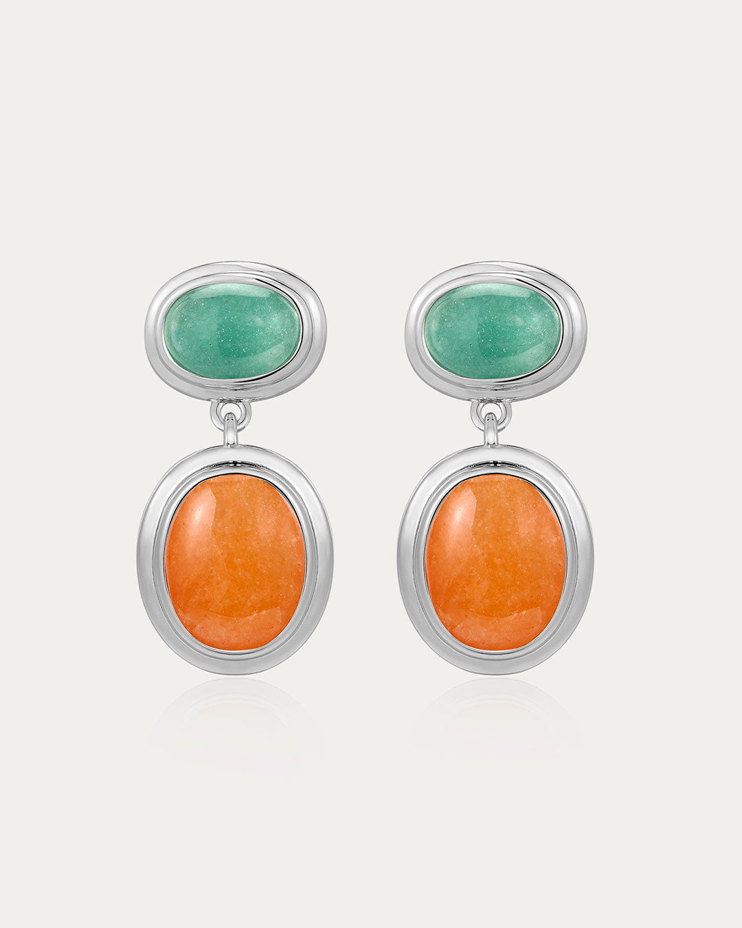 Sunset Double Stone Studs
