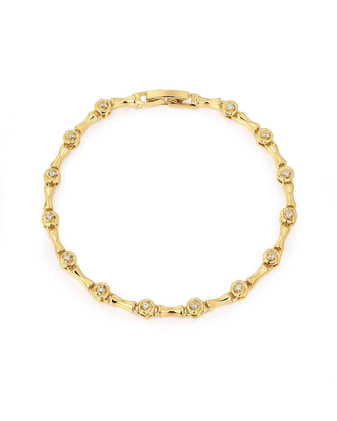 The Coquille Tennis Bracelet