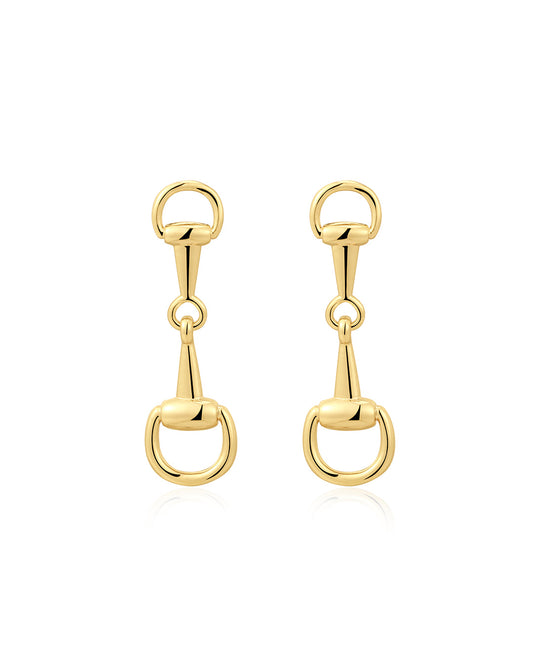 The Horsebit Stud Earrings