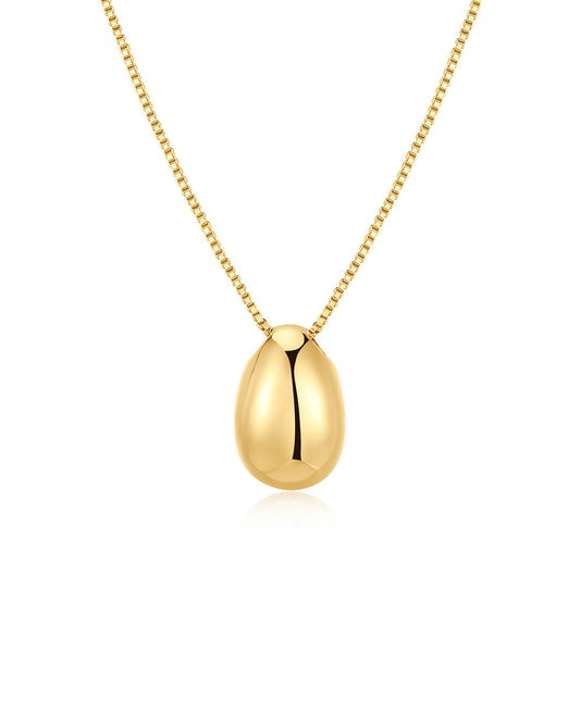 The Metal Bean Necklace