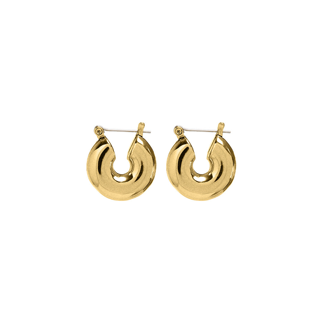 The Mini Donut Hoops- Gold