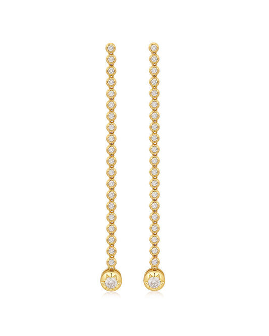The Rose Bud Tennis Drop Studs