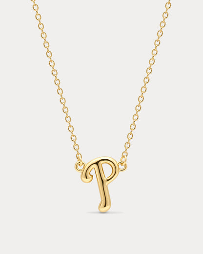 The MLB Logo Charm Necklace