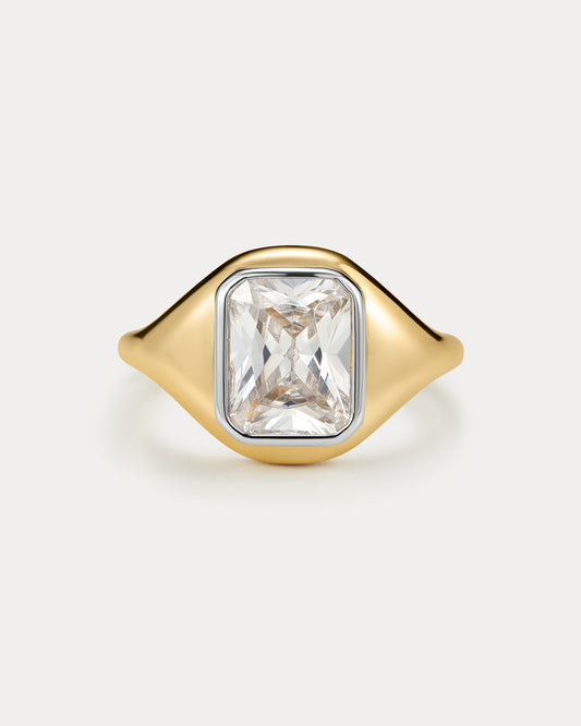 The Palais Statement Ring- Gold