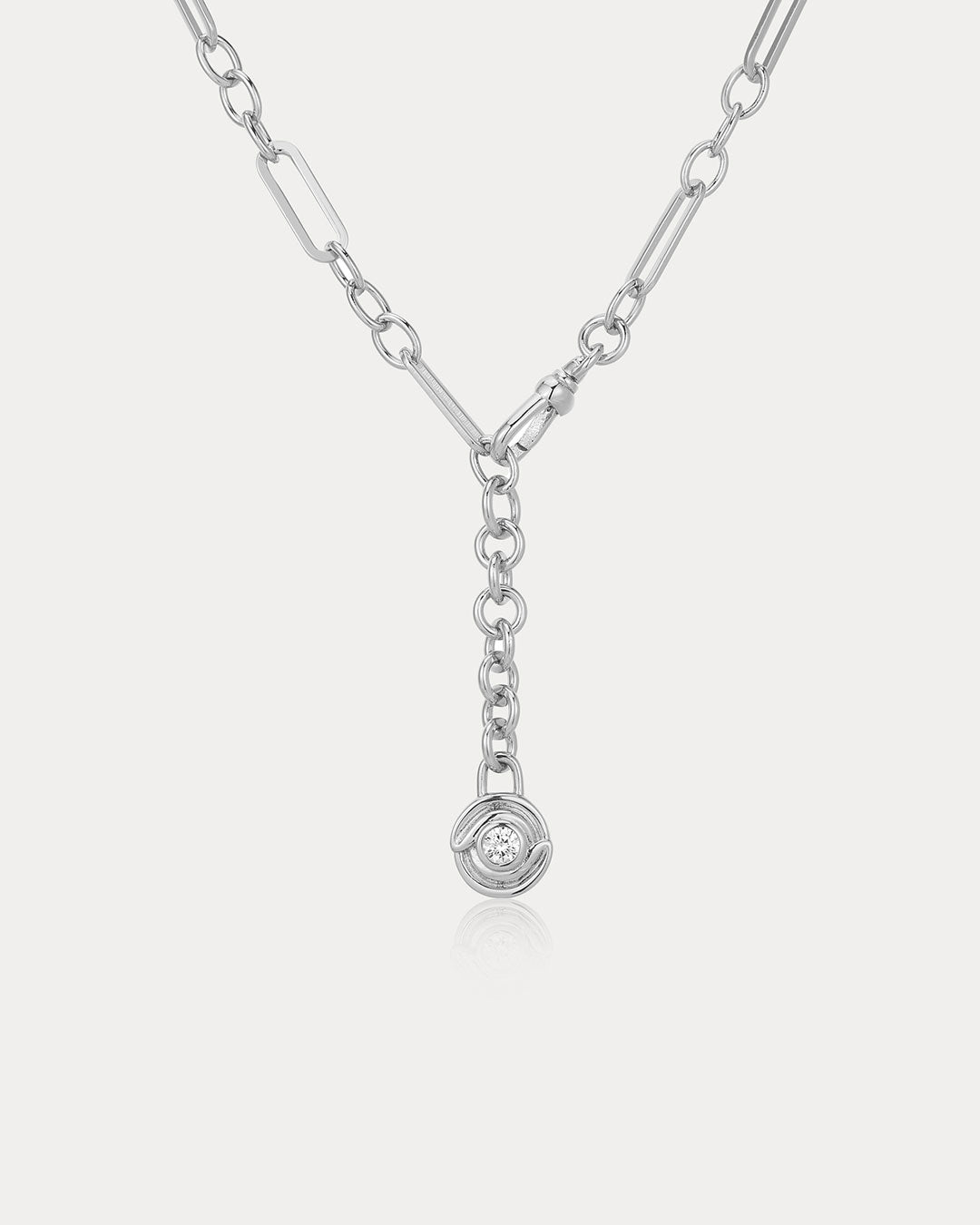 The Wave Bezel Lariat