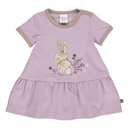 Flora short sleeve dress: Size 12-18M