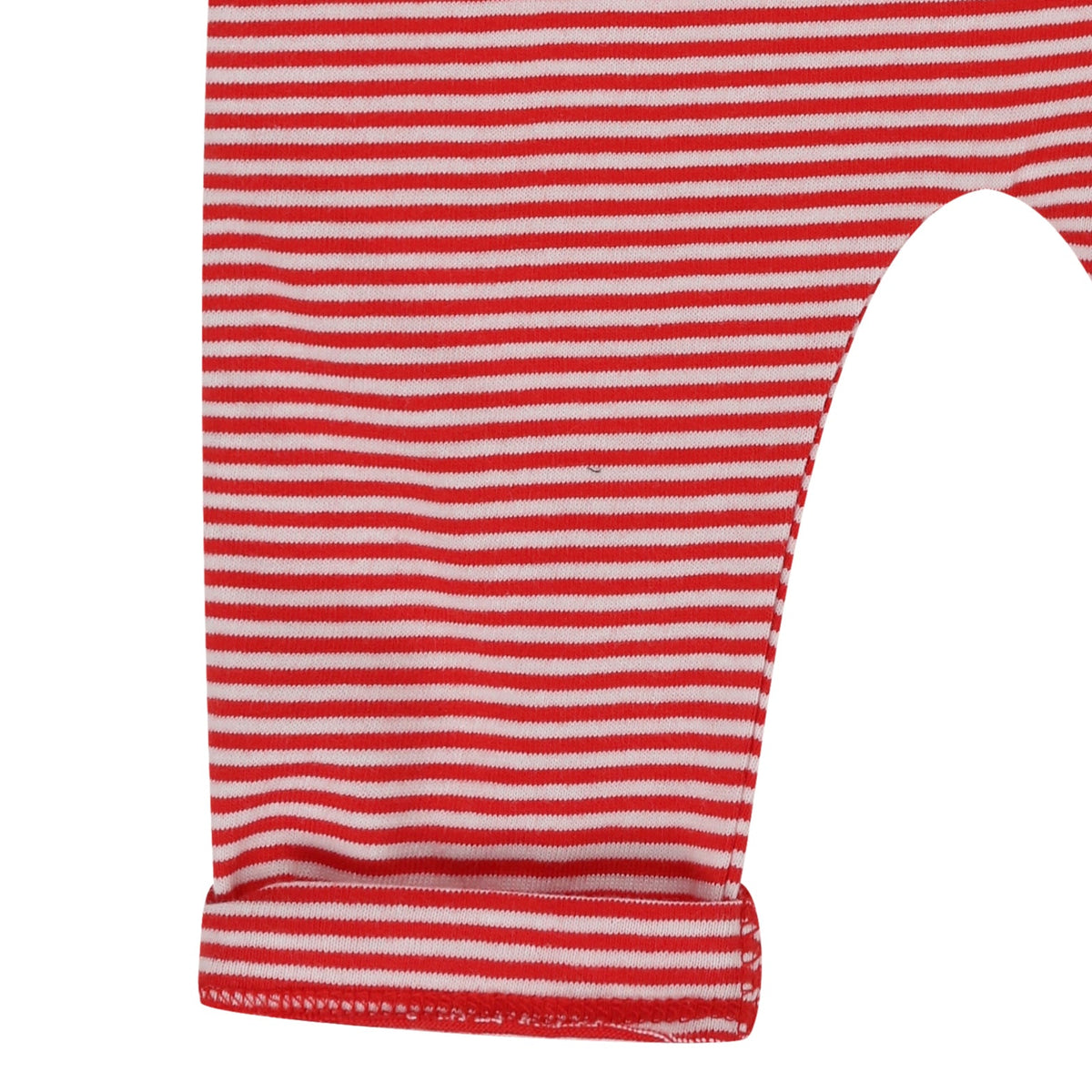 Red jersey stripe overalls: Size 3-6M