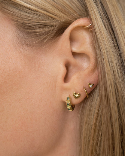 The Puffy Heart Studs